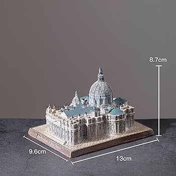 Amazon.co.jp: サンピエトロ大聖堂、バチカン市国、建築模型の